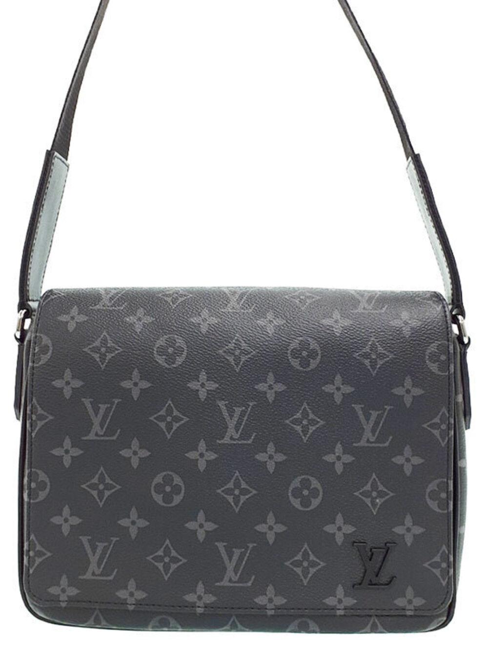 Louis Vuitton Monogram Eclipse Black District Shoulder Bag